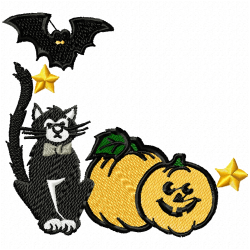 Halloween Embroidery Design 10 Halloween Embroidery Design 10